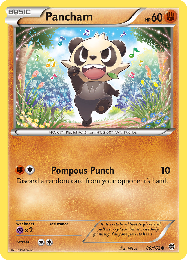 Pancham (86/162) [XY : PERCÉE] 