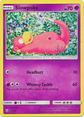 Slowpoke (5/12) [Promos McDonald's : Collection 2018] 