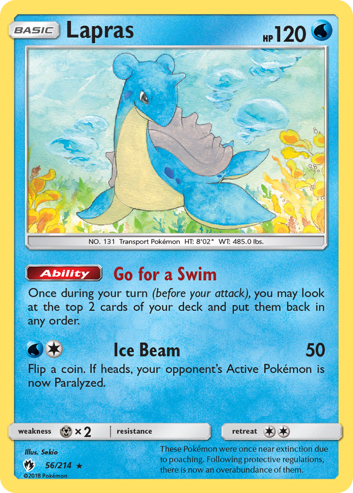 Lapras (56/214) [Soleil et Lune : Tonnerre perdu] 