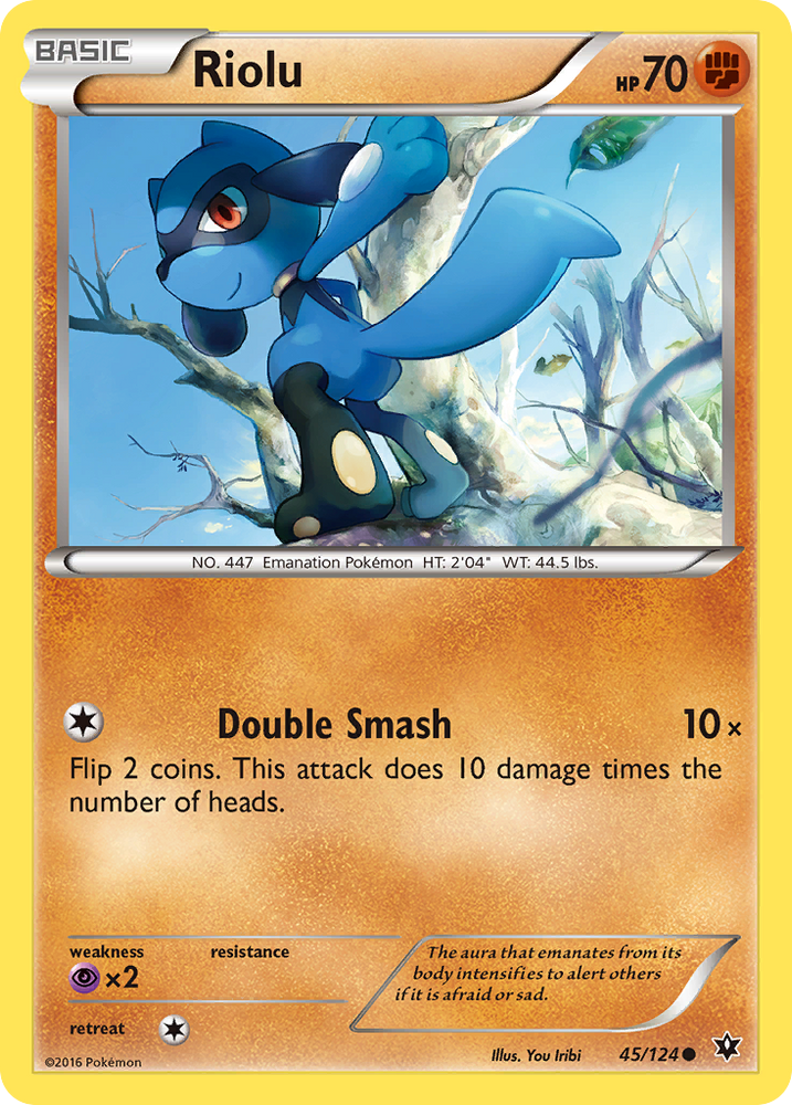 Riolu (45/124) [XY : collision des destins] 