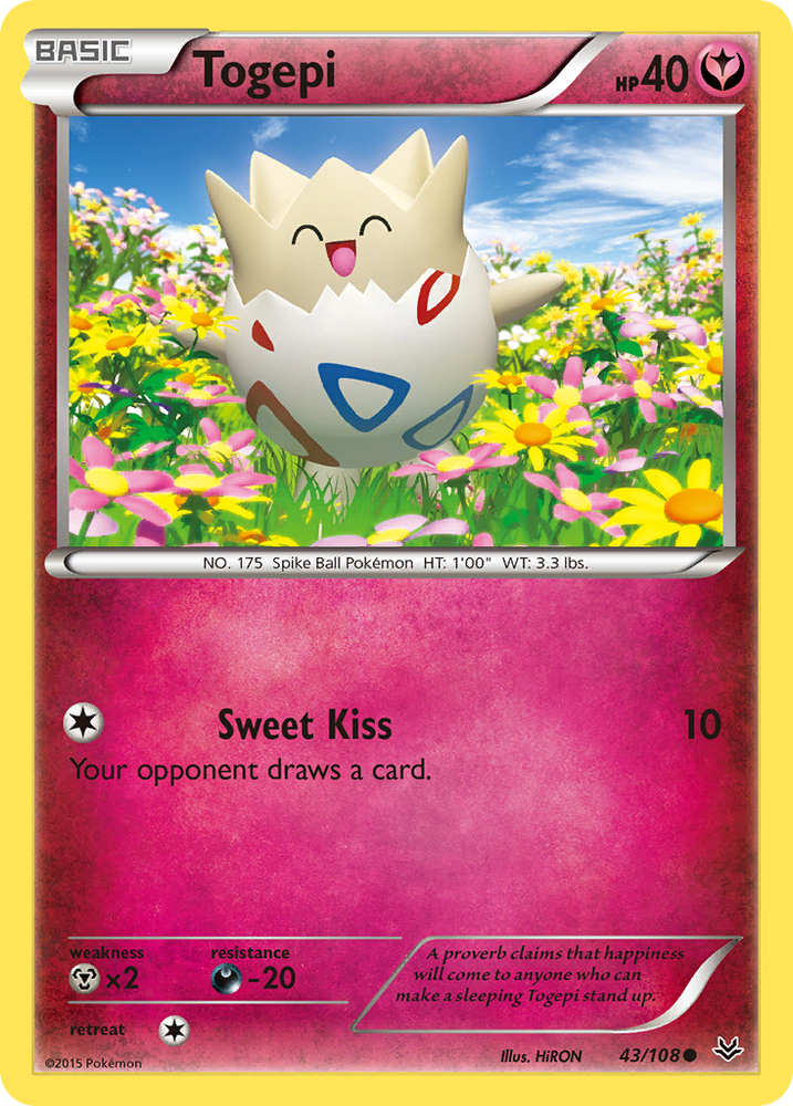 Togepi (43/108) [XY : Ciel rugissant] 