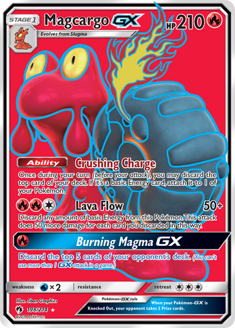 Magcargo GX (198/214) [Soleil et Lune : Tonnerre perdu] 