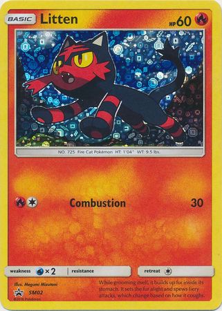 Litten (SM02) (Promo General Mills) [Soleil et Lune : Promos Black Star] 