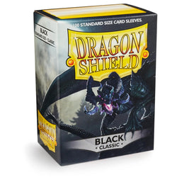 Dragon Shield : Pochettes standard 100ct - Noir (Classique) 