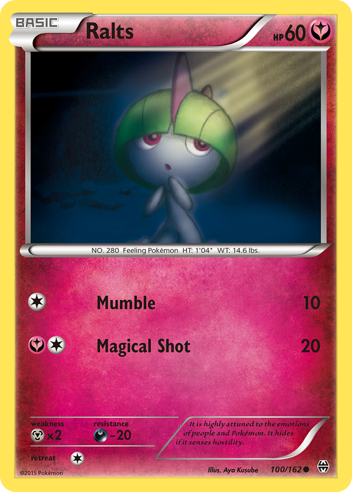 Ralts (100/162) [XY: BREAKthrough]