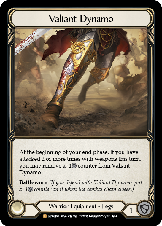 Valiant Dynamo [MON107-CF] (Monarch) 1ère édition Cold Foil 