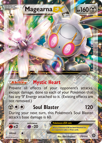 Magearna EX (75/114) [XY : Siège à vapeur] 