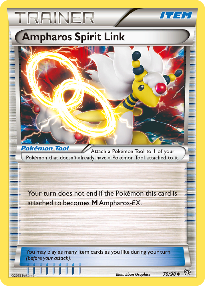 Lien spirituel Ampharos (70/98) [XY : Origines anciennes] 