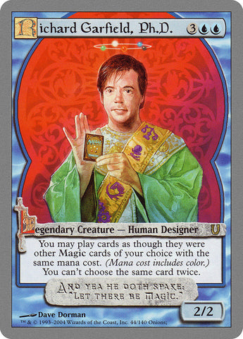 Richard Garfield, Ph.D. [Désarticulé] 