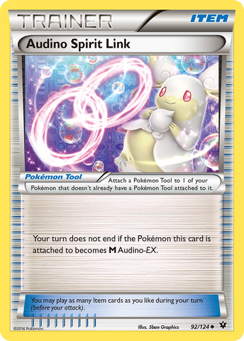 Audino Spirit Link (92/124) [XY : Les destins entrent en collision] 