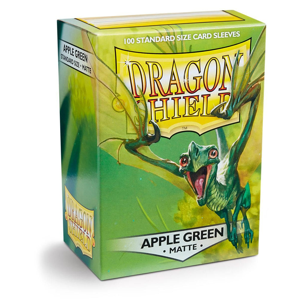 Dragon Shield : Pochettes standard 100 ct – Vert pomme (mat) 