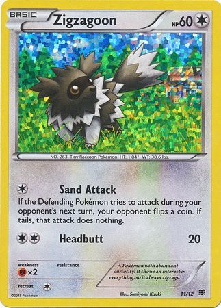 Zigzagoon (11/12) [Promos McDonald's : Collection 2015] 