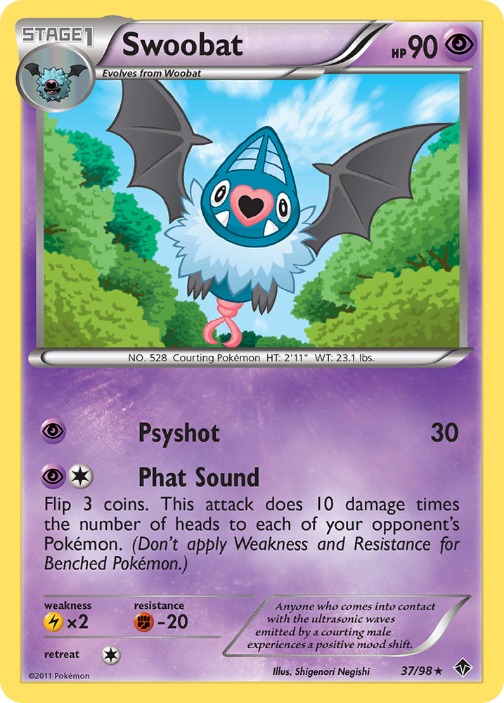 Swoobat (37/98) [Noir et blanc : puissances émergentes] 