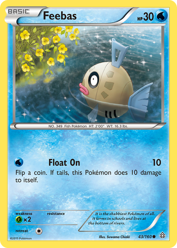 Feebas (43/160) [XY : Primal Clash] 