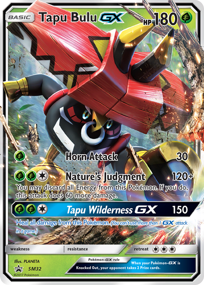 Tapu Bulu GX (SM32) [Soleil et Lune : Promos Black Star] 