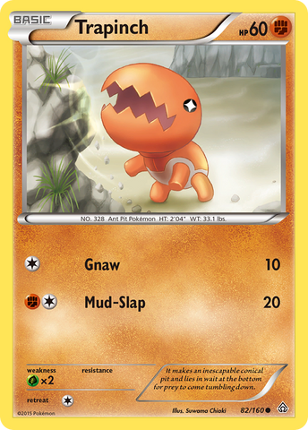 Trapinch (82/160) [XY : Primal Clash] 