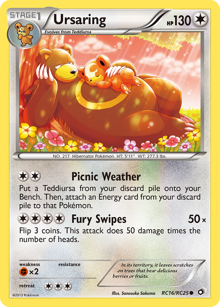 Ursaring (RC16/RC25) [Black & White: Legendary Treasures]