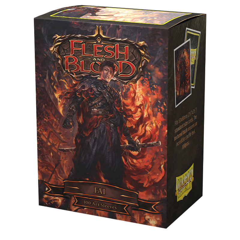 Dragon Shield: Standard 100ct Art Sleeves - Flesh and Blood (Fai)