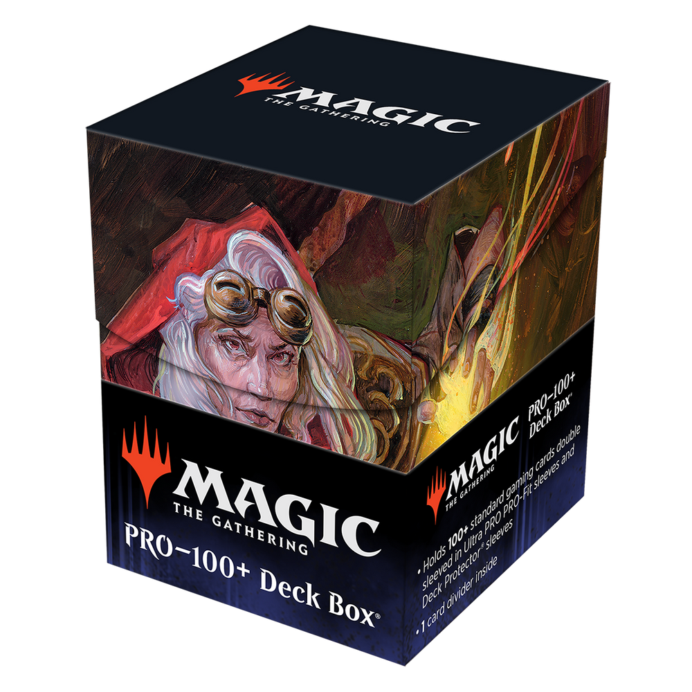 Ultra PRO : Deck Box - PRO 100+ (Dominaria United - Jaya, Fiery Négociateur) 