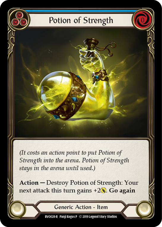 Potion de Force [BVO028-R] (Bravo Hero Deck) 1ère édition Normal 