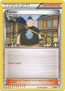 Tierno (20/30) [XY : Kit d'entraînement 3 - Suicune] 