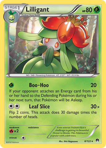 Lilligant (8/122) [XY : BREAKpoint] 