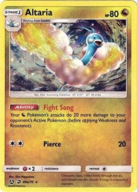 Altaria (40a/70) (Promo d'art alternatif) [Soleil et Lune : Dragon Majesty] 