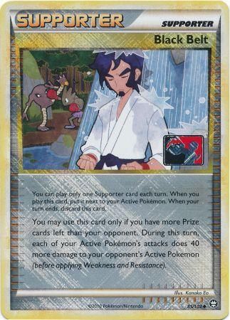 Ceinture noire (85/102) (Promo de la Ligue) [HeartGold &amp; SoulSilver : Triumphant] 