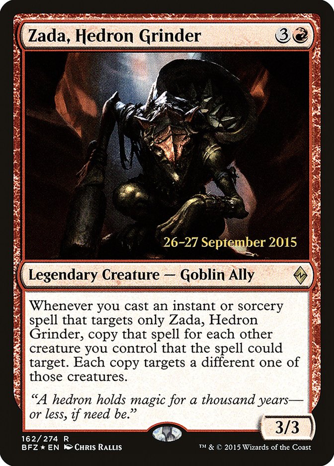 Zada, Hedron Grinder [Promos d'Avant-première de La Bataille de Zendikar] 