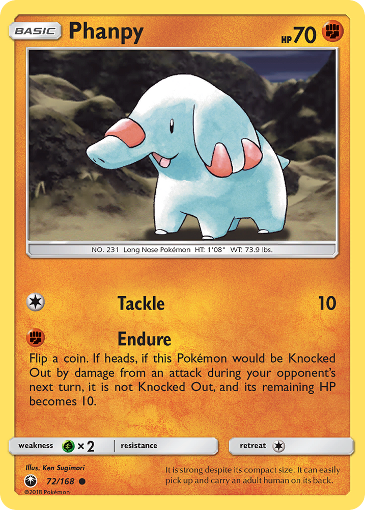 Phanpy (72/168) [Soleil et Lune : Tempête céleste] 