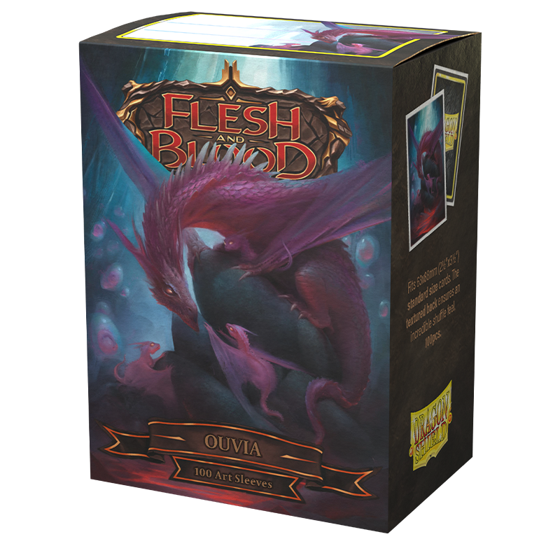 Dragon Shield: Standard 100ct Art Sleeves - Flesh and Blood (Ouvia)