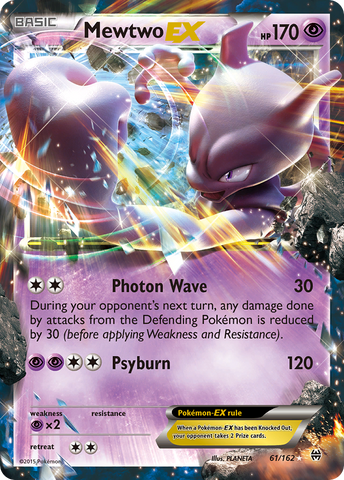 Mewtwo EX (61/162) [XY : PERCÉE] 