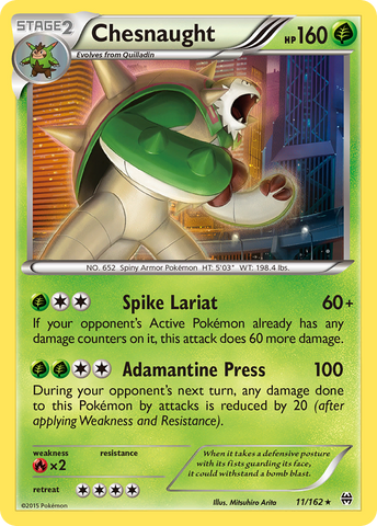 Chesnaught (11/162) [XY : PERCÉE] 