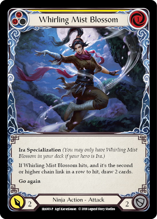 Whirling Mist Blossom [IRA003-P] (Ira Welcome Deck) 1ère édition Normal 