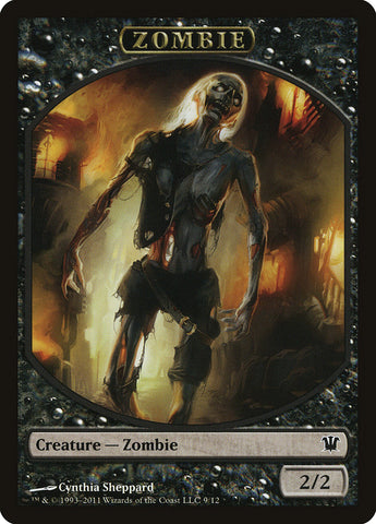 Jeton Zombie (9/12) [Jetons Innistrad] 