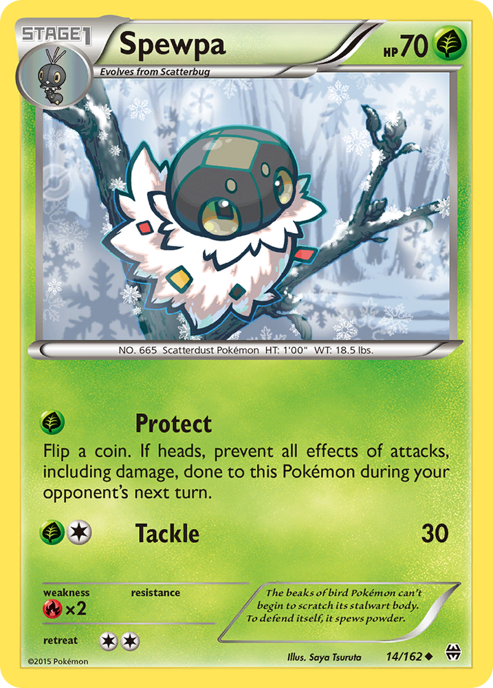 Spewpa (14/162) [XY : PERCÉE] 