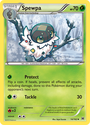 Spewpa (14/162) [XY : PERCÉE] 