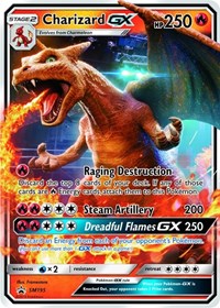 Charizard GX (SM195) (carte Jumbo) [Soleil et Lune : Black Star Promos] 