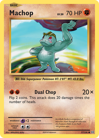 Machop (57/108) [XY: Evolutions]