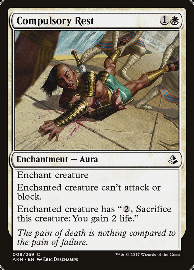 Repos obligatoire [Amonkhet] 