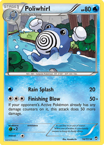 Poliwhirl (16/111) [XY : Poings furieux] 