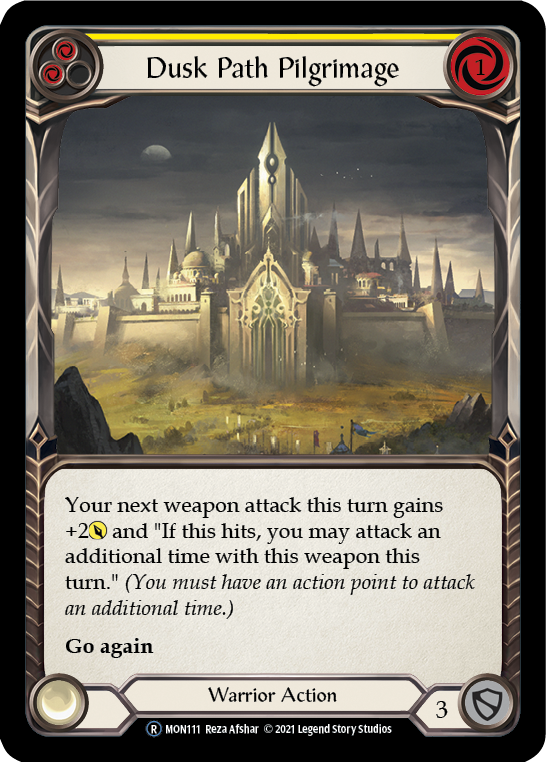 Dusk Path Pilgrimage (Yellow) [U-MON111] (Monarch Unlimited)  Unlimited Normal