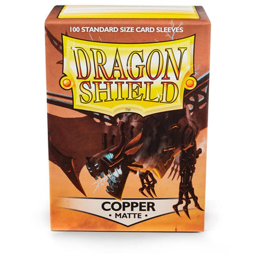 Dragon Shield : Pochettes standard 100 ct – Cuivre (mat) 