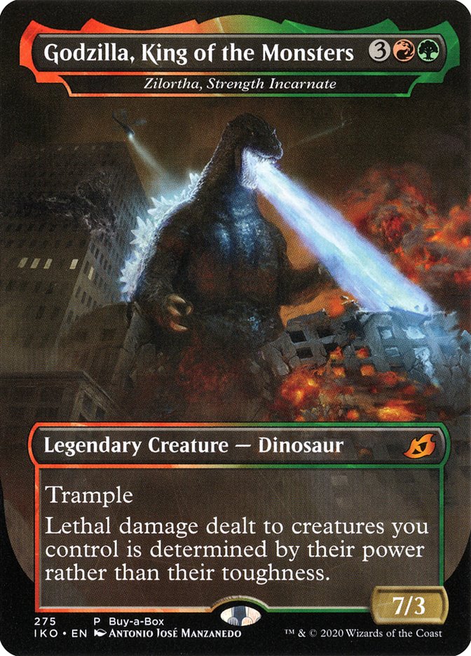 Zilortha, la Force Incarnée - Godzilla, Roi des Monstres (Buy-A-Box) [Ikoria : Lair of Behemoths Promos] 