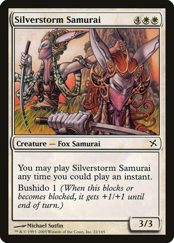 Silverstorm Samurai [Traîtres de Kamigawa] 