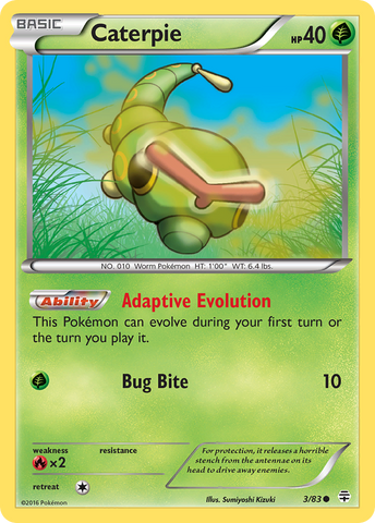 Caterpie (3/83) [XY : Générations] 