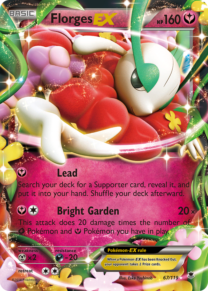 Florges EX (67/119) [XY : Forces Fantômes] 