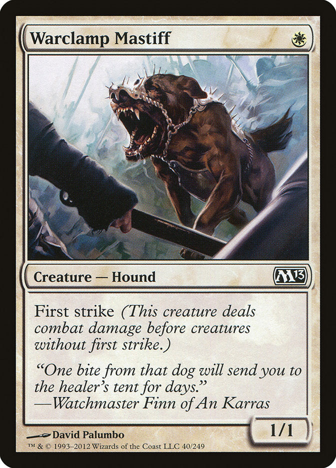 Mastiff Warclamp [Magic 2013] 