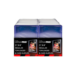 Ultra PRO: Toploader - 3" x 4" (200ct Regular with Card Sleeves)