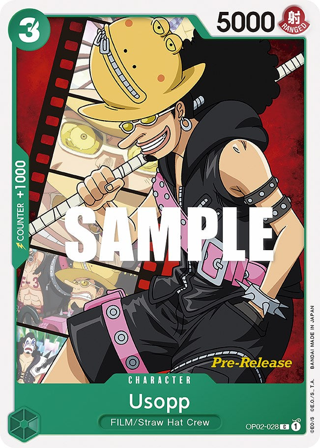 Usopp [Cartes pré-version de Paramount War] 